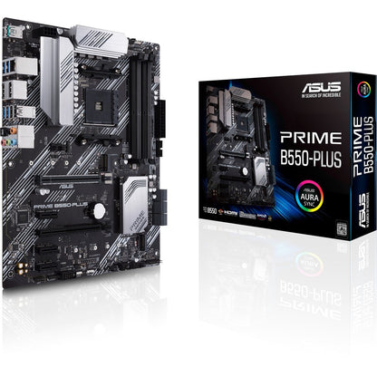 Carte mère de bureau Asus Prime B550-PLUS - Chipset AMD - Socket AM4 - ATX PRIME B550-PLUS