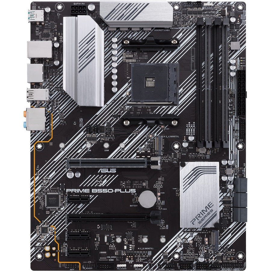 Carte mère de bureau Asus Prime B550-PLUS - Chipset AMD - Socket AM4 - ATX PRIME B550-PLUS