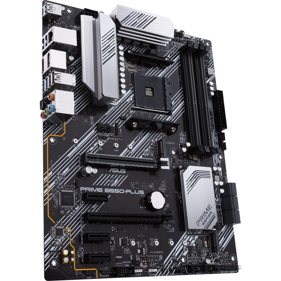 Carte mère de bureau Asus Prime B550-PLUS - Chipset AMD - Socket AM4 - ATX PRIME B550-PLUS
