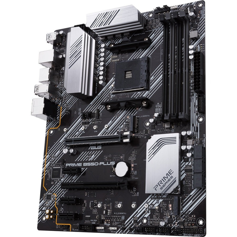 Carte mère de bureau Asus Prime B550-PLUS - Chipset AMD - Socket AM4 - ATX PRIME B550-PLUS