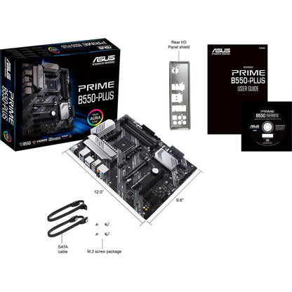 Carte mère de bureau Asus Prime B550-PLUS - Chipset AMD - Socket AM4 - ATX PRIME B550-PLUS