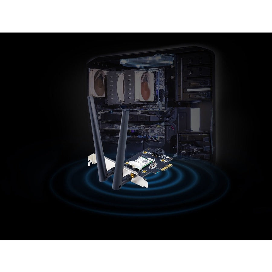 Asus PCE-AX3000 IEEE 802.11ax Bluetooth 5.0 Wi-Fi/Bluetooth Combo Adapter PCE-AX3000