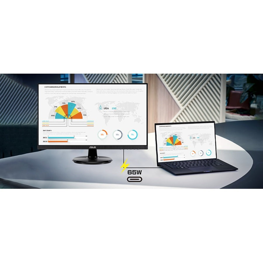 Moniteur LCD LED Full HD 27" Asus VA27DCP - 16:9 - Noir VA27DCP