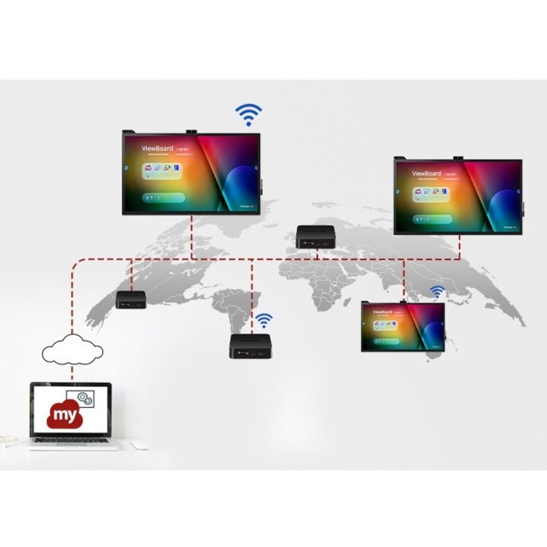 Écran Viewsonic 43", résolution 3840 x 2160, luminosité 350 cd/m2, 24h/24, 7j/7 CDE4320-W1