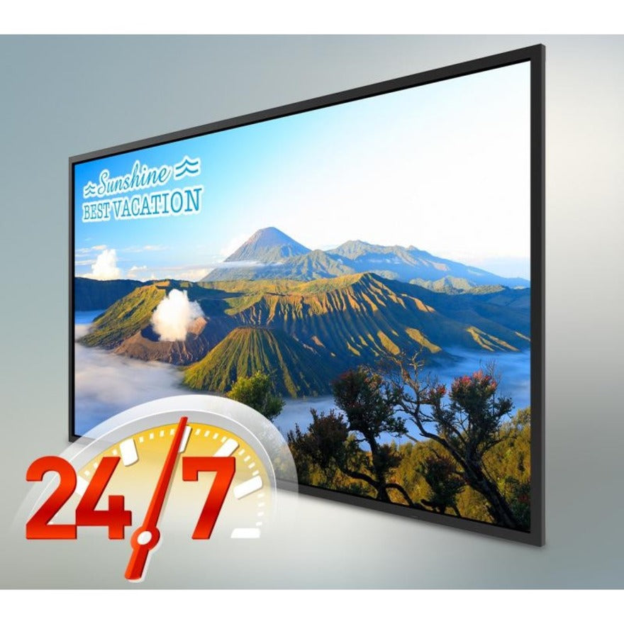 Écran Viewsonic 43", résolution 3840 x 2160, luminosité 350 cd/m2, 24h/24, 7j/7 CDE4320-W1