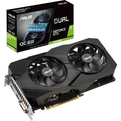 Carte graphique Asus NVIDIA GeForce GTX 1660 SUPER - 6 Go GDDR6 DUAL-GTX1660S-O6G-EVO