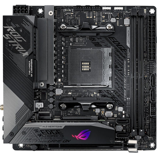 Carte mère de bureau gaming Asus ROG Strix Strix X570-I - Chipset AMD - Socket AM4 - Mini ITX ROG STRIX X570-I GAMING