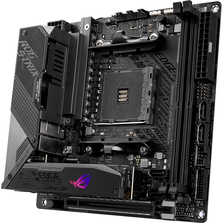 Carte mère de bureau gaming Asus ROG Strix Strix X570-I - Chipset AMD - Socket AM4 - Mini ITX ROG STRIX X570-I GAMING