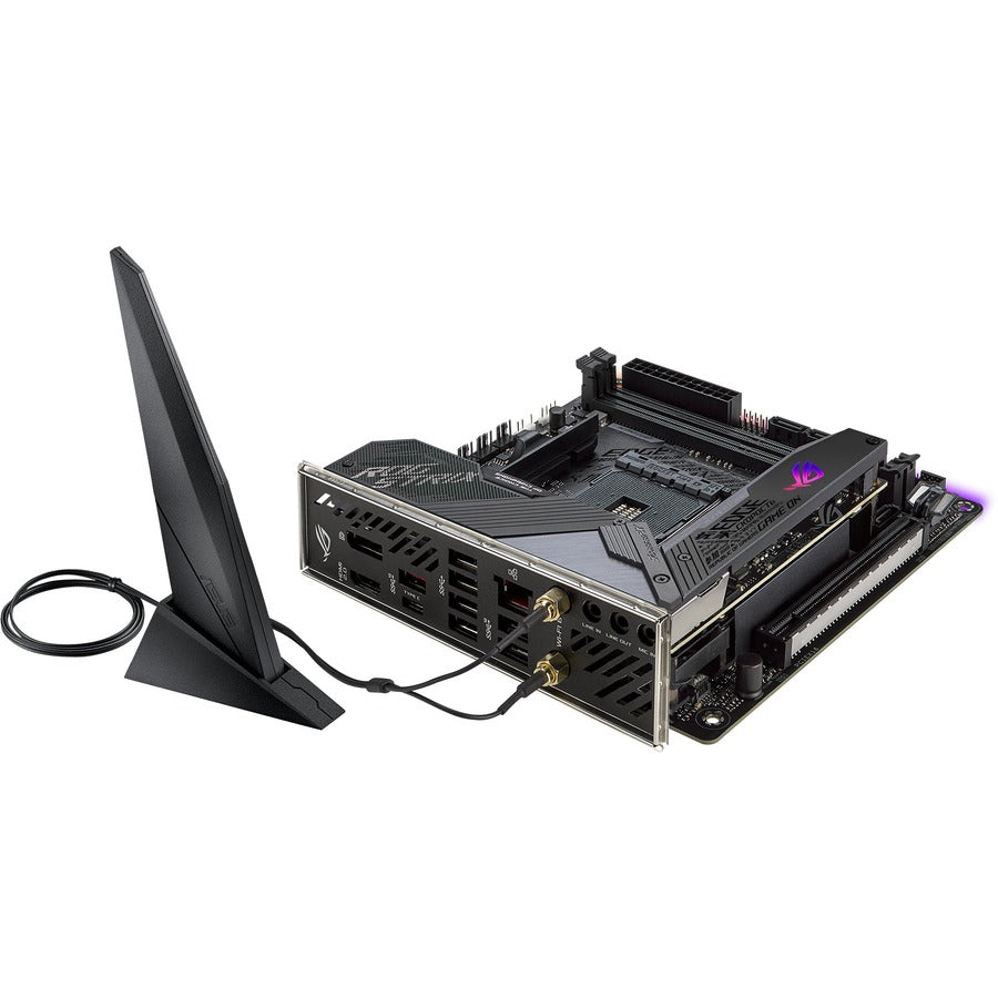 Carte mère de bureau gaming Asus ROG Strix Strix X570-I - Chipset AMD - Socket AM4 - Mini ITX ROG STRIX X570-I GAMING