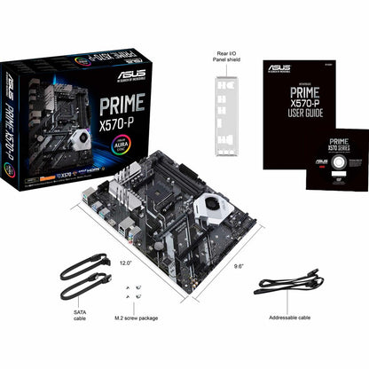 Carte mère de bureau Asus Prime X570-P - Chipset AMD - Socket AM4 - ATX PRIME X570-P