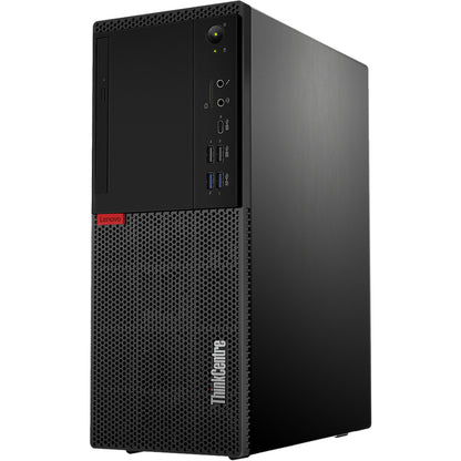 Ordinateur de bureau Lenovo ThinkCentre M720t 10SQ0012US - Intel Core i3 8e génération i3-8100 3,60 GHz - 4 Go de RAM DDR4 SDRAM - Disque dur 1 To - Tour 10SQ0012US