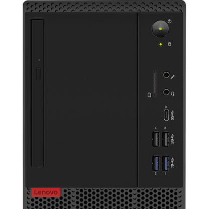 Ordinateur de bureau Lenovo ThinkCentre M720t 10SQ0012US - Intel Core i3 8e génération i3-8100 3,60 GHz - 4 Go de RAM DDR4 SDRAM - Disque dur 1 To - Tour 10SQ0012US
