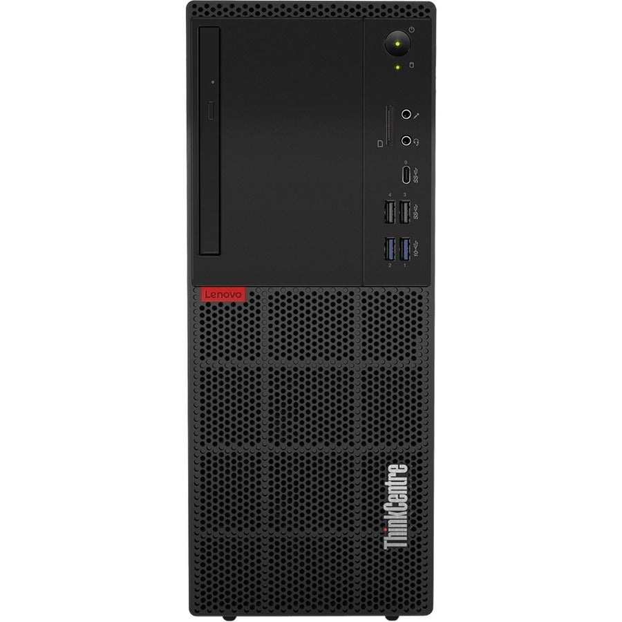 Ordinateur de bureau Lenovo ThinkCentre M720t 10SQ0012US - Intel Core i3 8e génération i3-8100 3,60 GHz - 4 Go de RAM DDR4 SDRAM - Disque dur 1 To - Tour 10SQ0012US