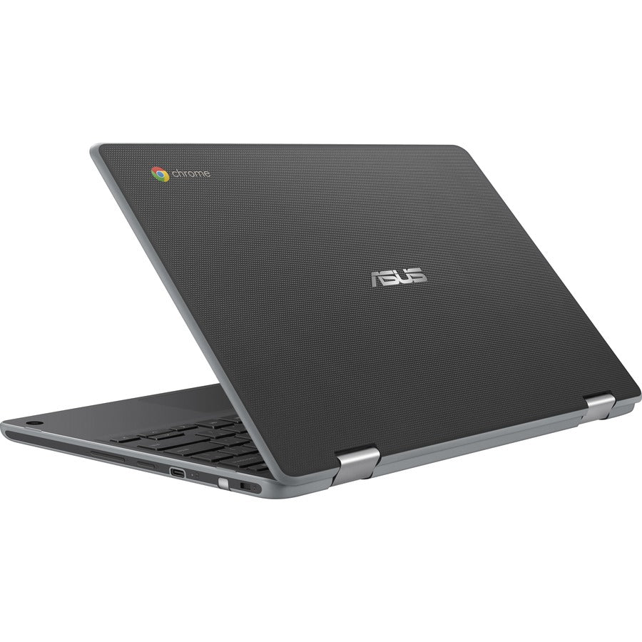 Asus Chromebook Flip C214 C214MA-Q1R-CB Chromebook tactile 11,6" - HD - 1366 x 768 - Intel Celeron N4020 Dual-core (2 Core) 1,10 GHz - 4 Go RAM - 32 Go Mémoire Flash - Gris foncé C214MA-Q1R-CB