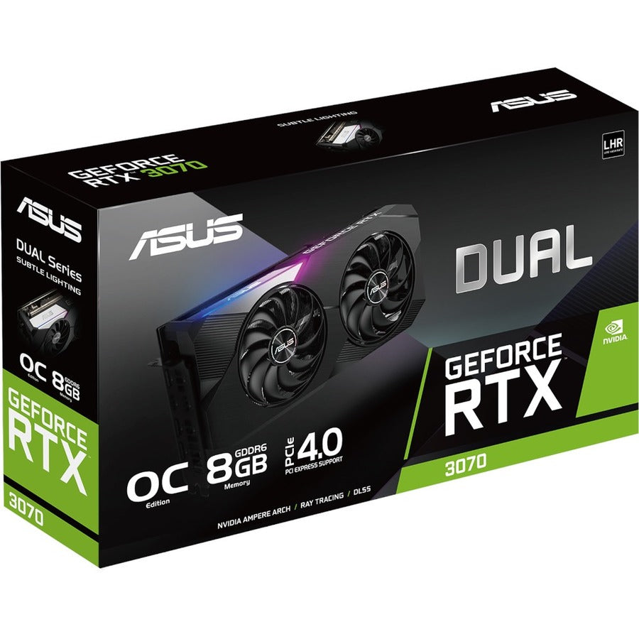 Carte graphique Asus NVIDIA GeForce RTX 3070 - 8 Go GDDR6 DUAL-RTX3070-O8G-V2