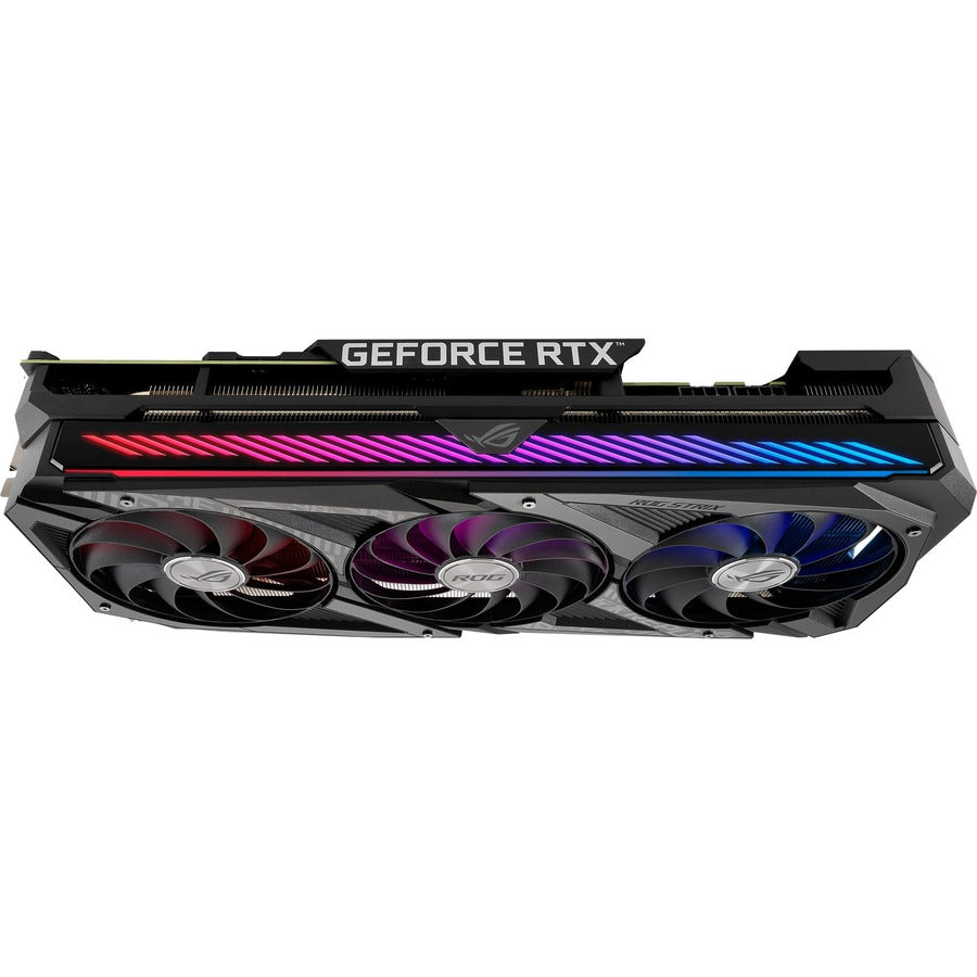 Carte graphique Asus ROG NVIDIA GeForce RTX 3060 Ti - 8 Mo GDDR6 ROG-STRIX-RTX3060TI-O8G-V