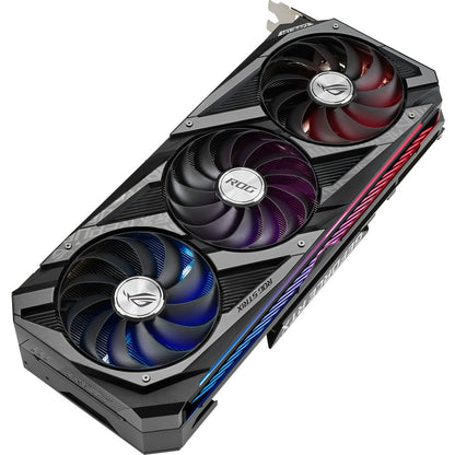 Carte graphique Asus ROG NVIDIA GeForce RTX 3060 Ti - 8 Mo GDDR6 ROG-STRIX-RTX3060TI-O8G-V