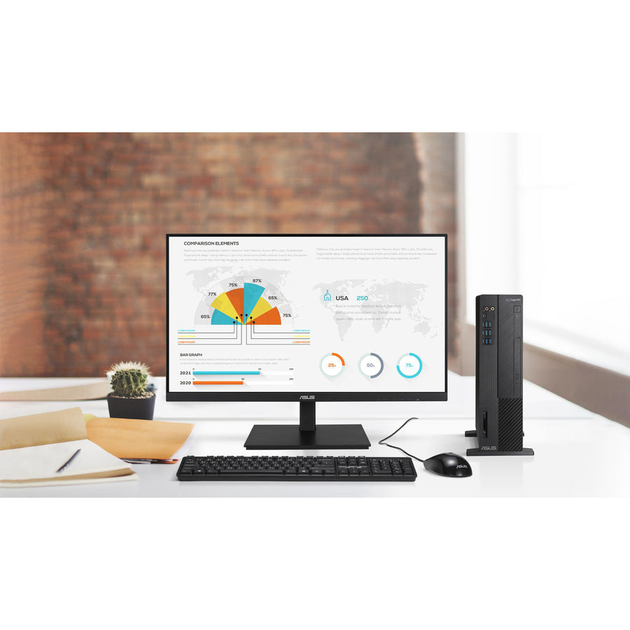 Moniteur LCD LED Full HD 23,8" Asus VA24DQSB - 16:9 VA24DQSB