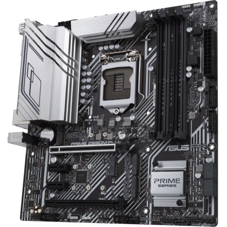 Carte mère de bureau Asus Prime Z590M-PLUS - Chipset Intel - Socket LGA-1200 - Mémoire Intel Optane compatible - Micro ATX PRIME Z590M-PLUS