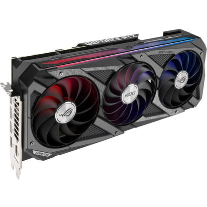 Carte graphique Asus ROG NVIDIA GeForce RTX 3080 - 10 Go GDDR6X ROG-STRIX-RTX3080-O10G-V2