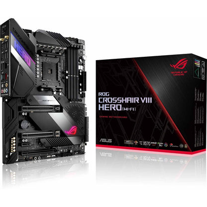 Carte mère de bureau Asus ROG Crosshair VIII Hero - Chipset AMD - Socket AM4 - ATX ROG CROSSHAIR VIII HERO (WI-FI)
