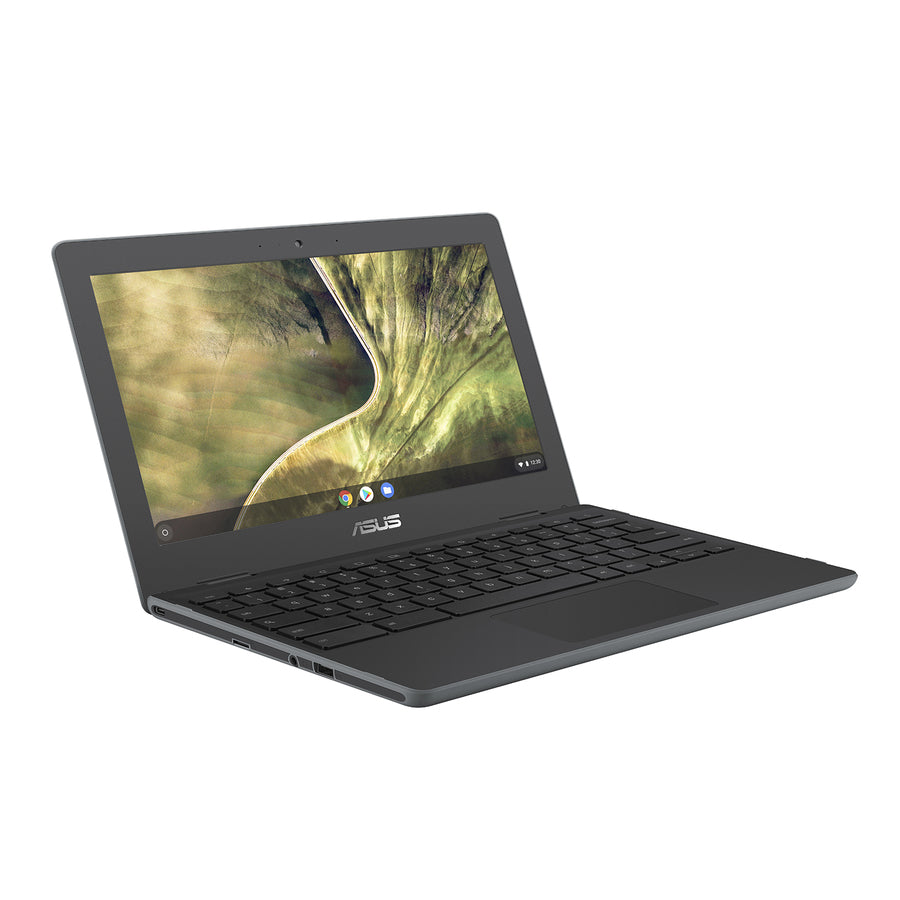 Asus Chromebook C204 C204MA-SS02-CB Ordinateur portable robuste 11,6" - HD - 1366 x 768 - Intel Celeron N4020 Dual-core (2 cœurs) 1,10 GHz - 4 Go de RAM - 32 Go de mémoire flash - Gris foncé C204MA-SS02-CB