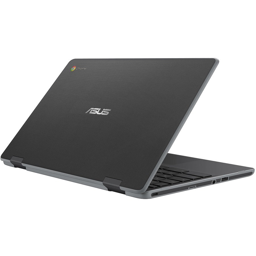 Asus Chromebook C204 C204MA-SS02-CB Ordinateur portable robuste 11,6" - HD - 1366 x 768 - Intel Celeron N4020 Dual-core (2 cœurs) 1,10 GHz - 4 Go de RAM - 32 Go de mémoire flash - Gris foncé C204MA-SS02-CB