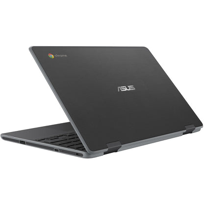 Asus Chromebook C204 C204MA-SS02-CB Ordinateur portable robuste 11,6" - HD - 1366 x 768 - Intel Celeron N4020 Dual-core (2 cœurs) 1,10 GHz - 4 Go de RAM - 32 Go de mémoire flash - Gris foncé C204MA-SS02-CB