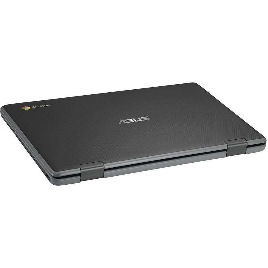Asus Chromebook C204 C204MA-SS02-CB Ordinateur portable robuste 11,6" - HD - 1366 x 768 - Intel Celeron N4020 Dual-core (2 cœurs) 1,10 GHz - 4 Go de RAM - 32 Go de mémoire flash - Gris foncé C204MA-SS02-CB