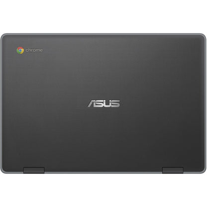 Asus Chromebook C204 C204MA-SS02-CB Ordinateur portable robuste 11,6" - HD - 1366 x 768 - Intel Celeron N4020 Dual-core (2 cœurs) 1,10 GHz - 4 Go de RAM - 32 Go de mémoire flash - Gris foncé C204MA-SS02-CB