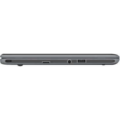 Asus Chromebook C204 C204MA-SS02-CB Ordinateur portable robuste 11,6" - HD - 1366 x 768 - Intel Celeron N4020 Dual-core (2 cœurs) 1,10 GHz - 4 Go de RAM - 32 Go de mémoire flash - Gris foncé C204MA-SS02-CB