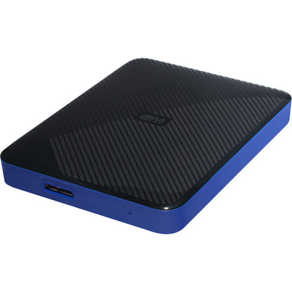Disque dur externe portable WD WDBDFF0020BBK-WESN 2 To - 2,5" - Noir, Bleu WDBDFF0020BBK-WESN