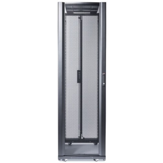 Coffret APC by Schneider Electric Rack NetShelter SX 42U 600 mm de large x 1 200 mm de profondeur avec côtés Noir AR3300