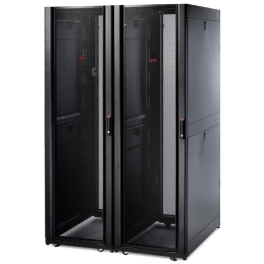 Coffret APC by Schneider Electric Rack NetShelter SX 42U 600 mm de large x 1 200 mm de profondeur avec côtés Noir AR3300
