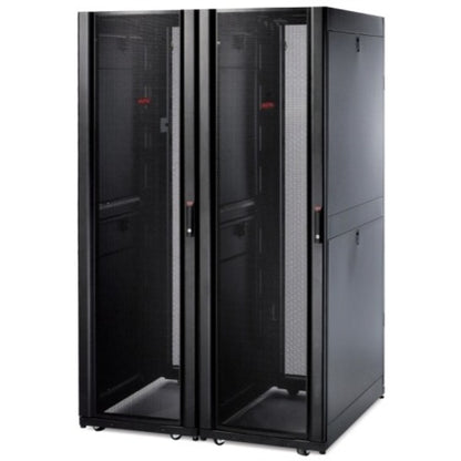 Coffret APC by Schneider Electric Rack NetShelter SX 42U 600 mm de large x 1 200 mm de profondeur avec côtés Noir AR3300