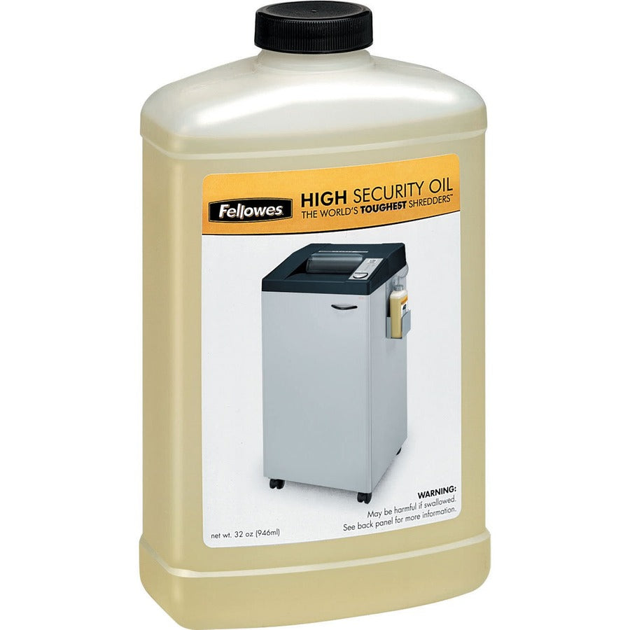 Huile pour déchiqueteur haute sécurité Fellowes Powershred® - Bouteille de 32 oz 3505801