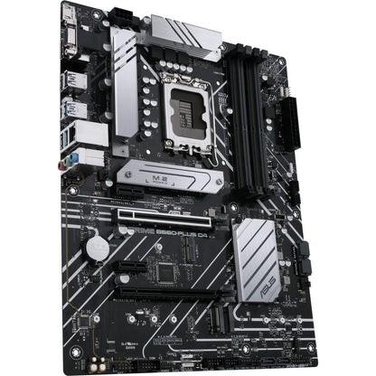 Carte mère de bureau Asus Prime B660-PLUS D4 - Chipset Intel B660 - Socket LGA-1700 - Mémoire Intel Optane compatible - ATX PRIME B660-PLUS D4