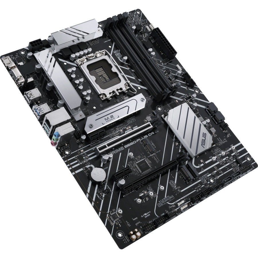 Carte mère de bureau Asus Prime B660-PLUS D4 - Chipset Intel B660 - Socket LGA-1700 - Mémoire Intel Optane compatible - ATX PRIME B660-PLUS D4