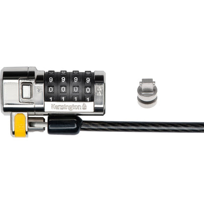 Câble de sécurité à combinaison Kensington ClickSafe pour ordinateur portable avec fente de sécurité en forme de coin K67936WW