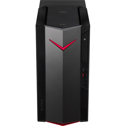 Ordinateur de bureau de jeu Acer Nitro N50-640-ER11 - Intel Core i5 12e génération i5-12400F Hexa-core (6 cœurs) 2,50 GHz - 8 Go de RAM DDR4 SDRAM - Disque dur 1 To - SSD PCI Express 256 Go DG.E2VAA.001