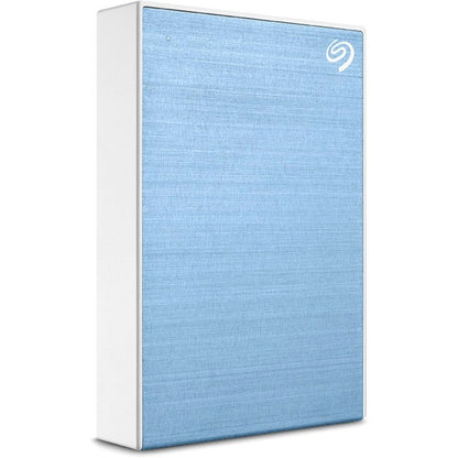 Seagate One Touch STKC5000402 5 TB Portable Hard Drive - 2.5" External - Light Blue STKC5000402