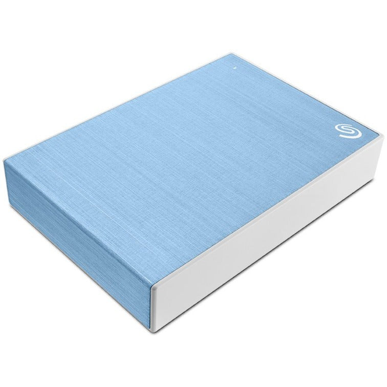 Seagate One Touch STKC5000402 5 TB Portable Hard Drive - 2.5" External - Light Blue STKC5000402