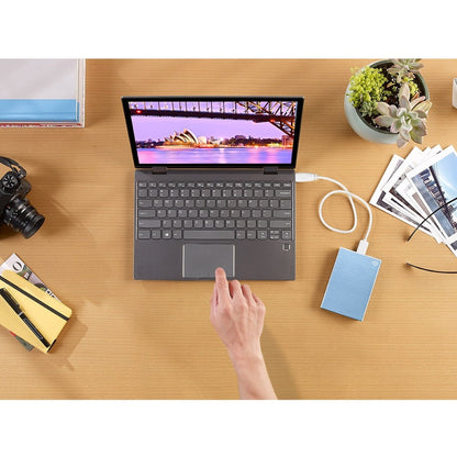 Seagate One Touch STKC5000402 5 TB Portable Hard Drive - 2.5" External - Light Blue STKC5000402