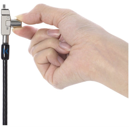 Câble de sécurité Kensington Slim N17 2.0 à double tête pour ordinateur portable pour emplacements en forme de coin K60508WW