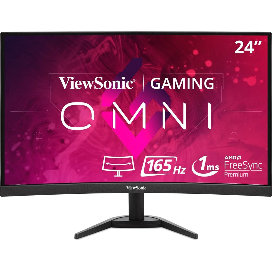 Écran Viewsonic 24", panneau MVA, résolution 1920 x 1080 VX2468-PC-MHD