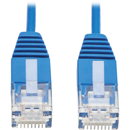 Câble Ethernet ultra-mince Cat6 (RJ45 M/M) Tripp Lite N200-UR05-BL, bleu, 1,5 m N200-UR05-BL