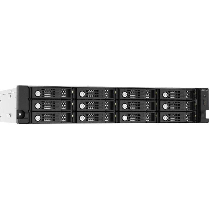 Boîtier de disque dur SATA/600 QNAP TL-R1220SEP-RP - Interface hôte mini-SAS HD - Montable en rack 2U TL-R1220SEP-RP-US