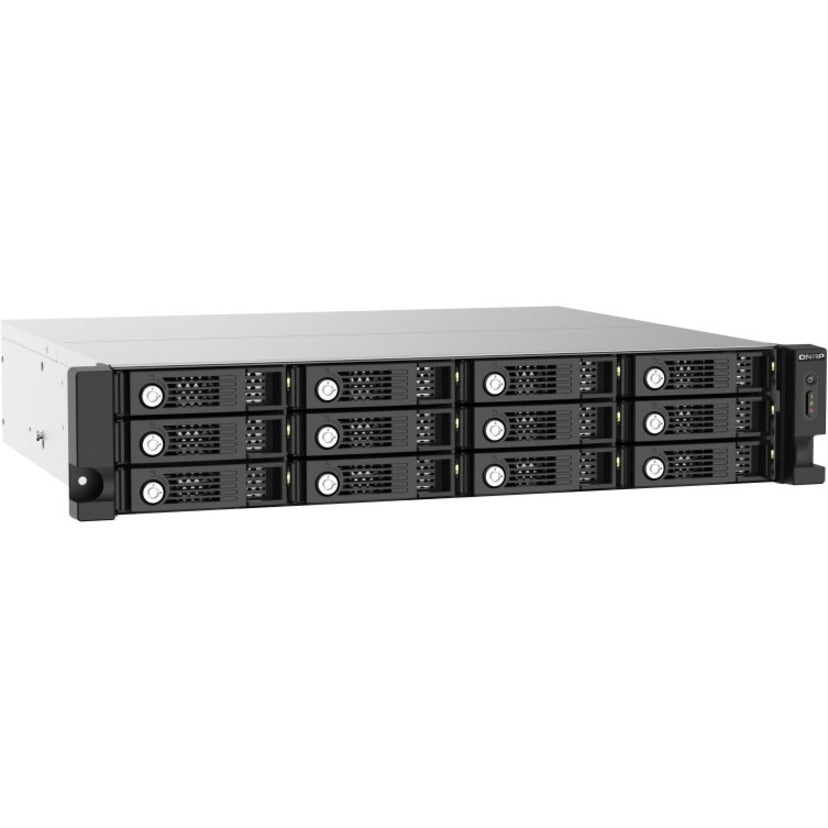 Boîtier de disque dur SATA/600 QNAP TL-R1220SEP-RP - Interface hôte mini-SAS HD - Montable en rack 2U TL-R1220SEP-RP-US
