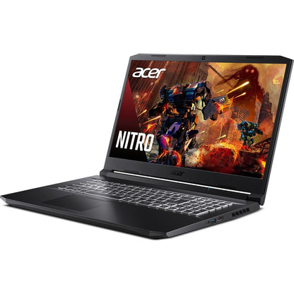 Ordinateur portable de jeu Acer Nitro 5 AN517-54 AN517-54-79K9 17,3" - Full HD - 1920 x 1080 - Intel Core i7 11e génération i7-11800H Octa-core (8 cœurs) 2,30 GHz - 16 Go de RAM totale - SSD 512 Go NH.QF8AA.002