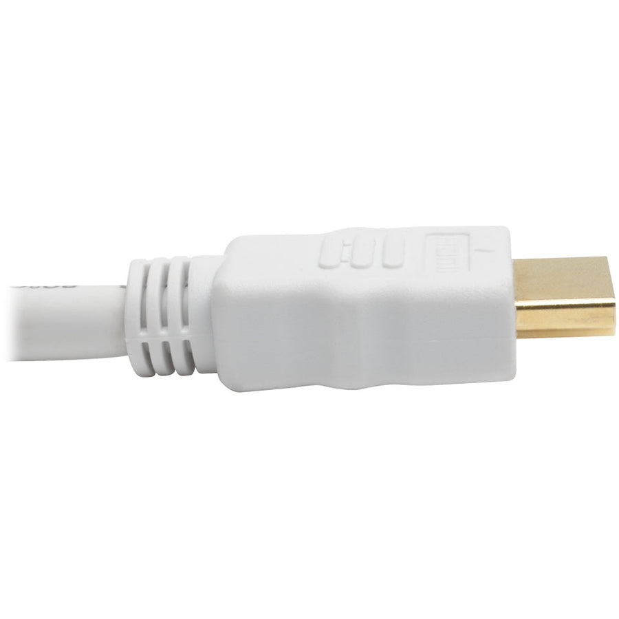 Câble HDMI haute vitesse Tripp Lite avec vidéo et audio numériques, HD 1080p (M/M), blanc, 25 pi P568-025-WH